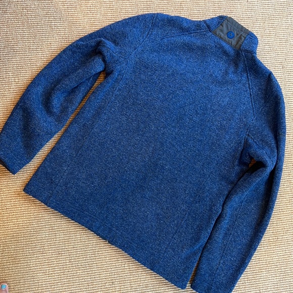 Marmot Men’s Wool Blend Knit Zip-Up Jacket  L - Picture 8 of 9